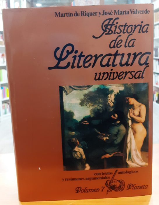 Historia De La Literatura Universal Con Textos Antológicos Y Resúmenes